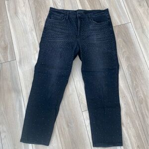 Kut from the Kloth Black Straight Leg Jeans